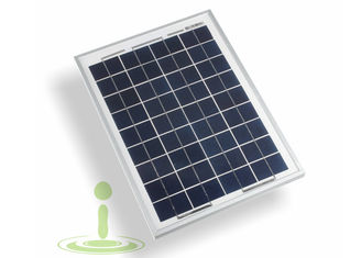 आसान 10 डब्ल्यू सौर पैनल सौर सेल सौंदर्य संबंधी उपस्थिति और ऊबड़ डिजाइन स्थापित करें